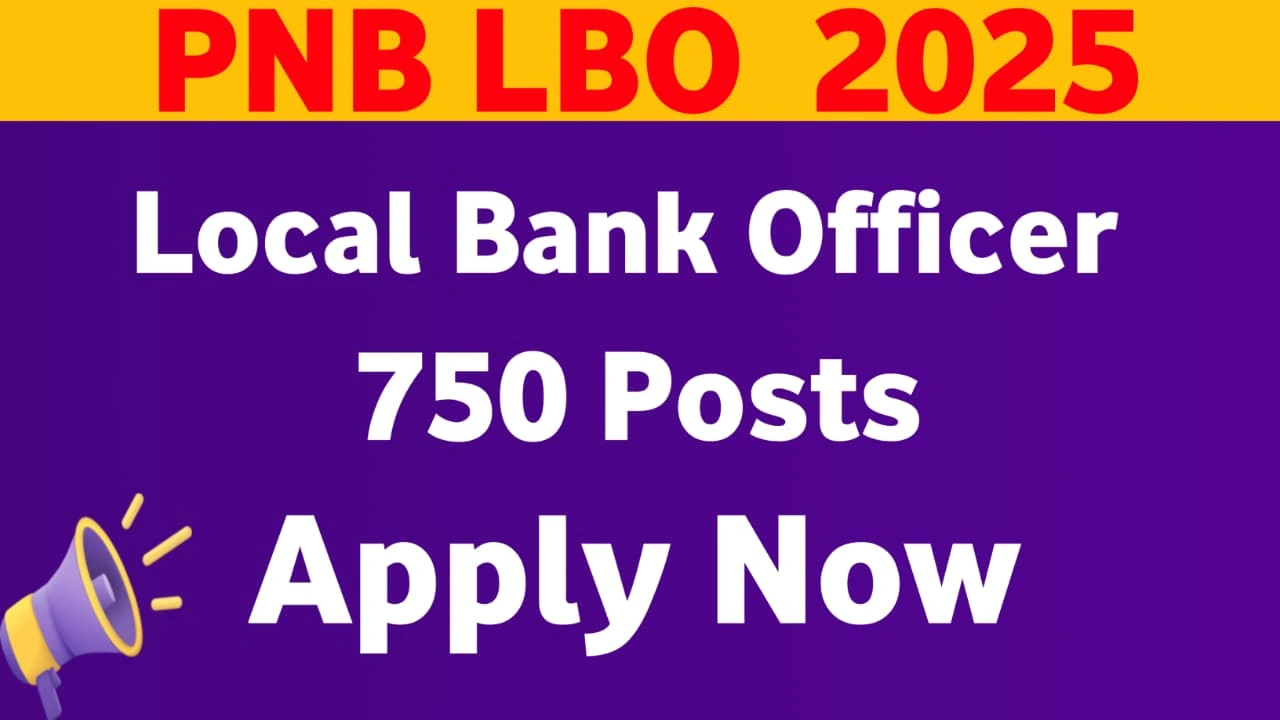 Punjab National Bank LBO Recruitment 2025