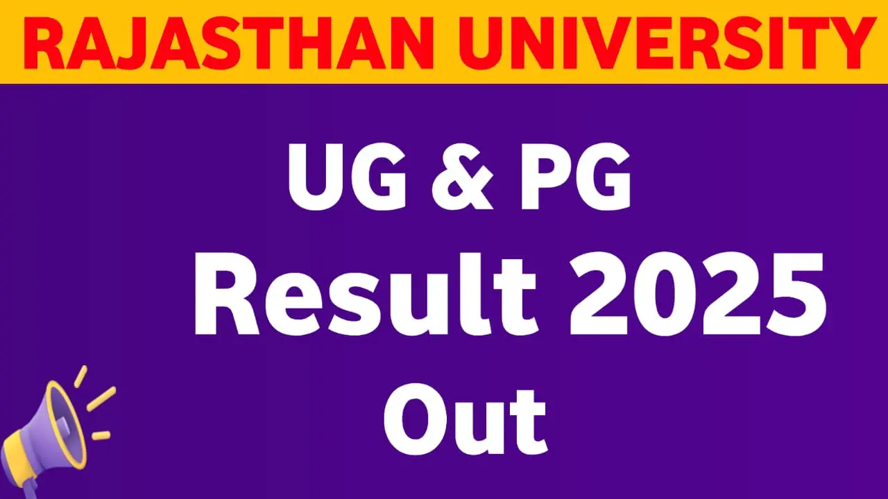 Rajasthan University Result 2025
