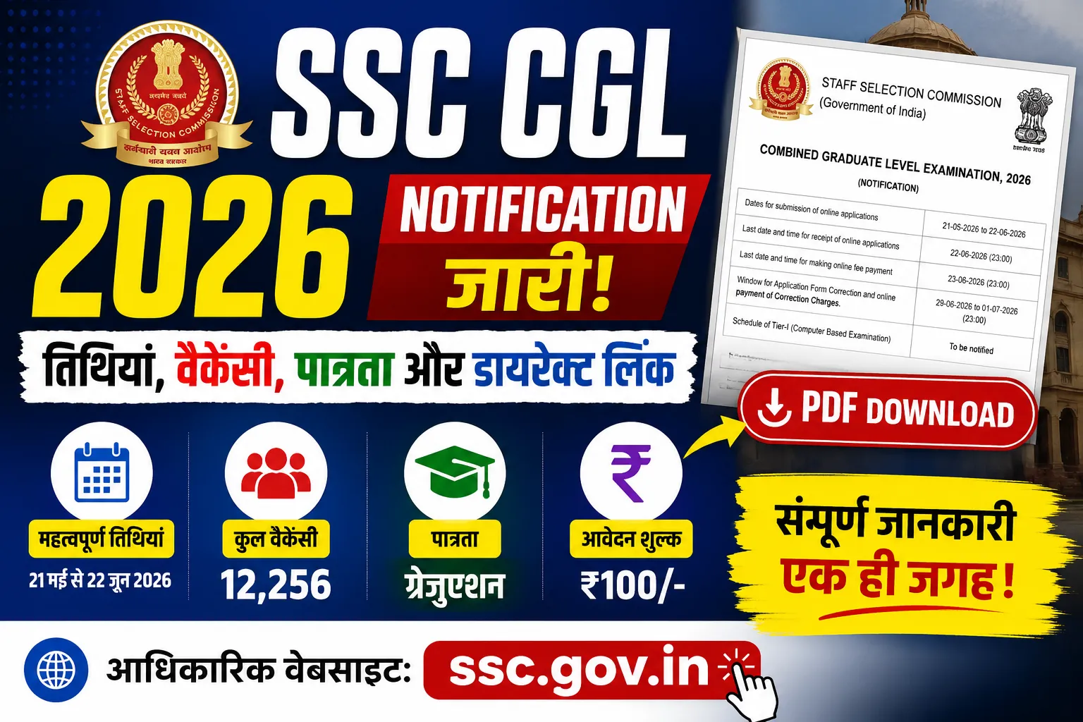 SSC CGL 2026