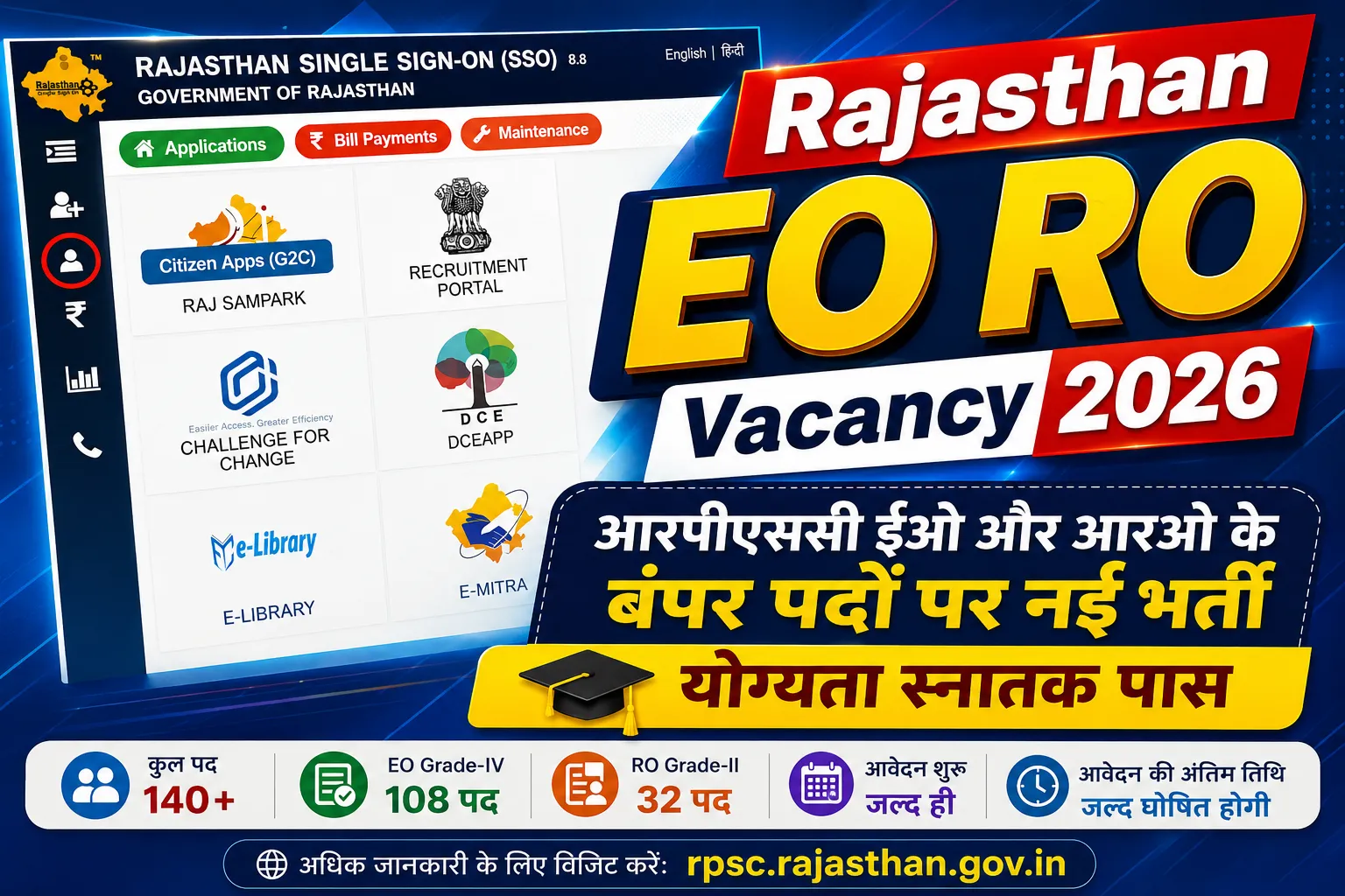 RPSC EO RO Vacancy 2026